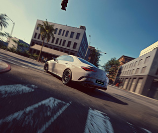 <p>Mercedes-AMG CLA Coupé</p>