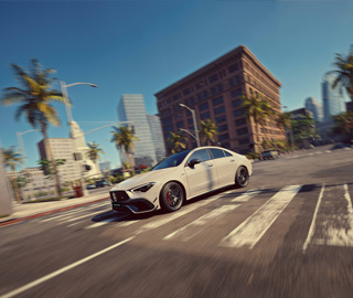 <p>Mercedes-AMG CLA Coupé</p>