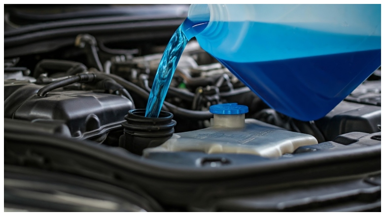 Cambio de liquido refrigerante de vehiculo