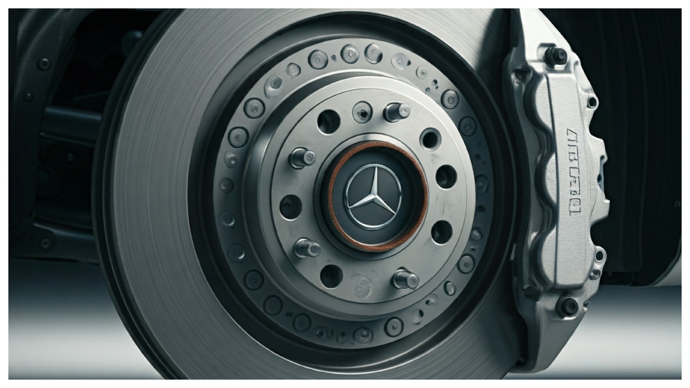 <p>Disco de freno con sistema de frenos ABS Mercedes Benz</p>